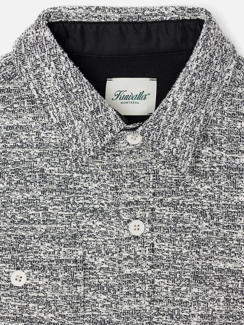 KUWALLA MARLED SHIRT MARLED GREY
