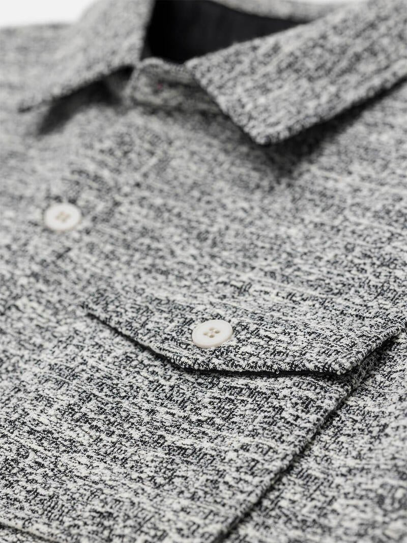 KUWALLA MARLED SHIRT MARLED GREY