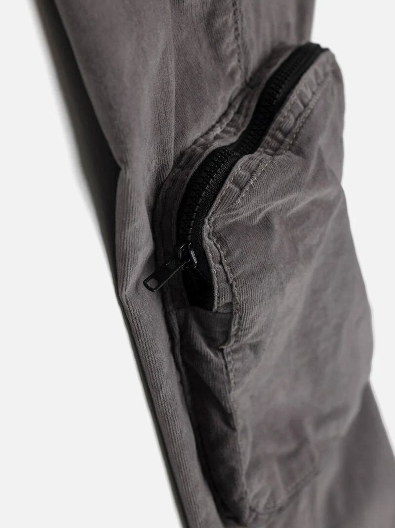 KUWALLA CORDUROY UTILITY PANT CHARCOAL