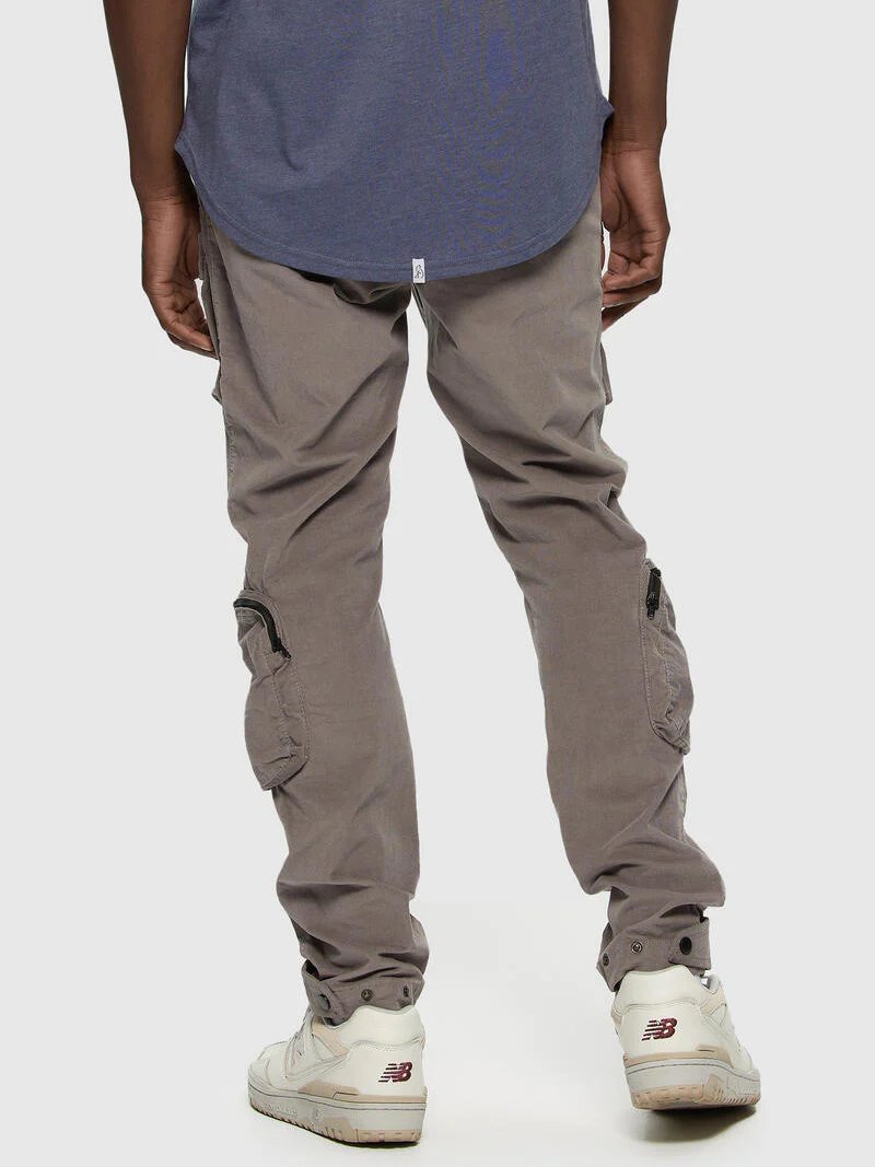 KUWALLA CORDUROY UTILITY PANT CHARCOAL