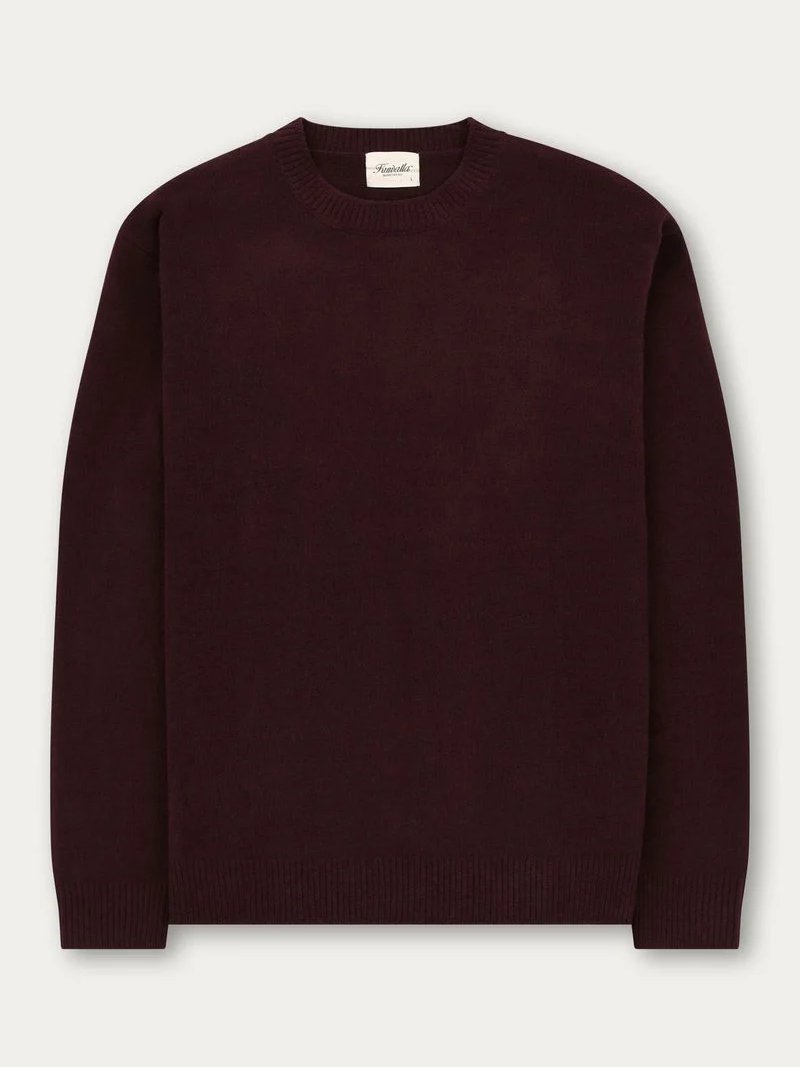 KUWALLA TEXTURED KNIT CREW FIG