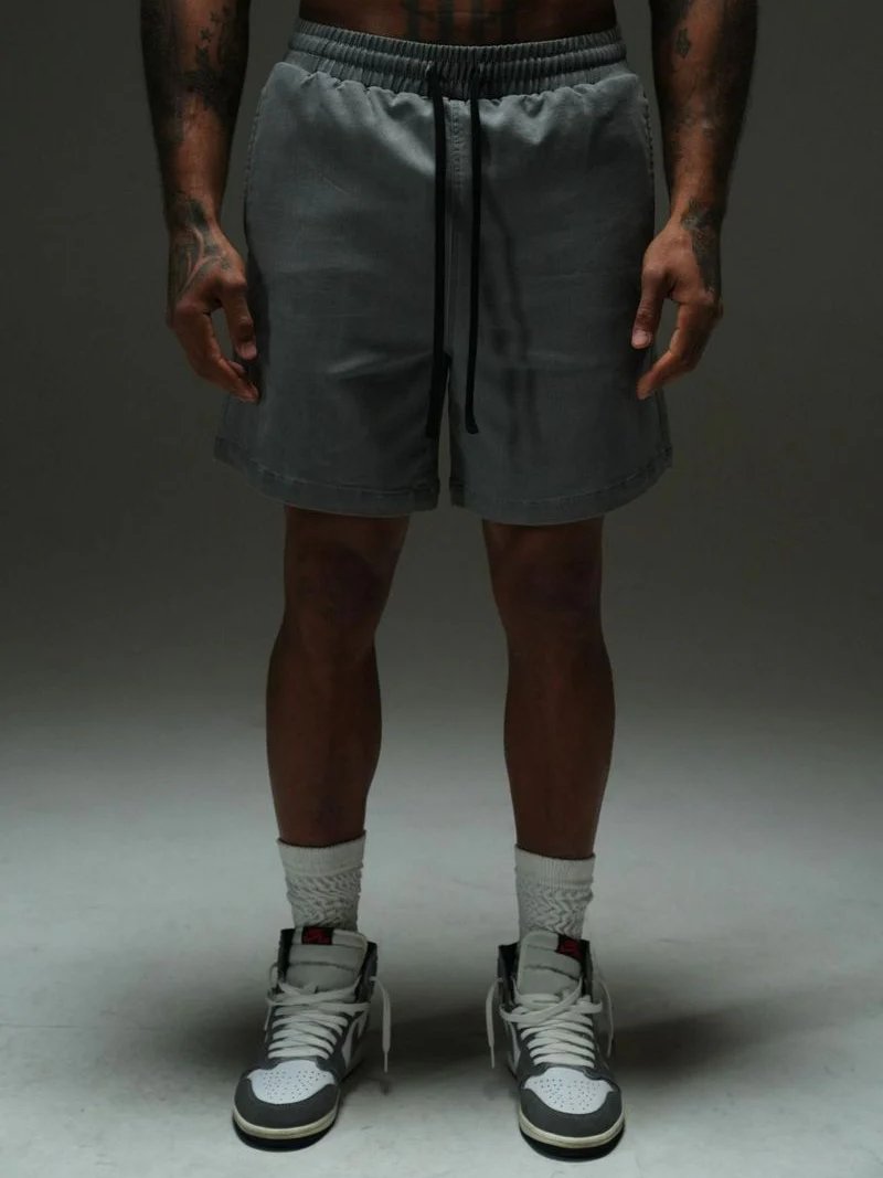 ANANKE HOMAGE RELAX SHORT LT GREY