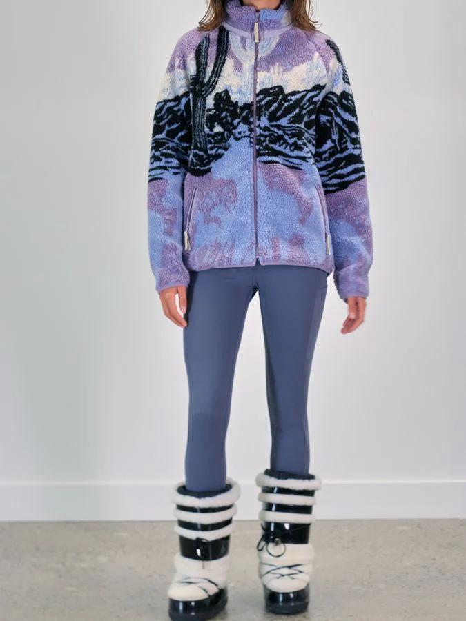 PRINTED SHERPA FLEECE