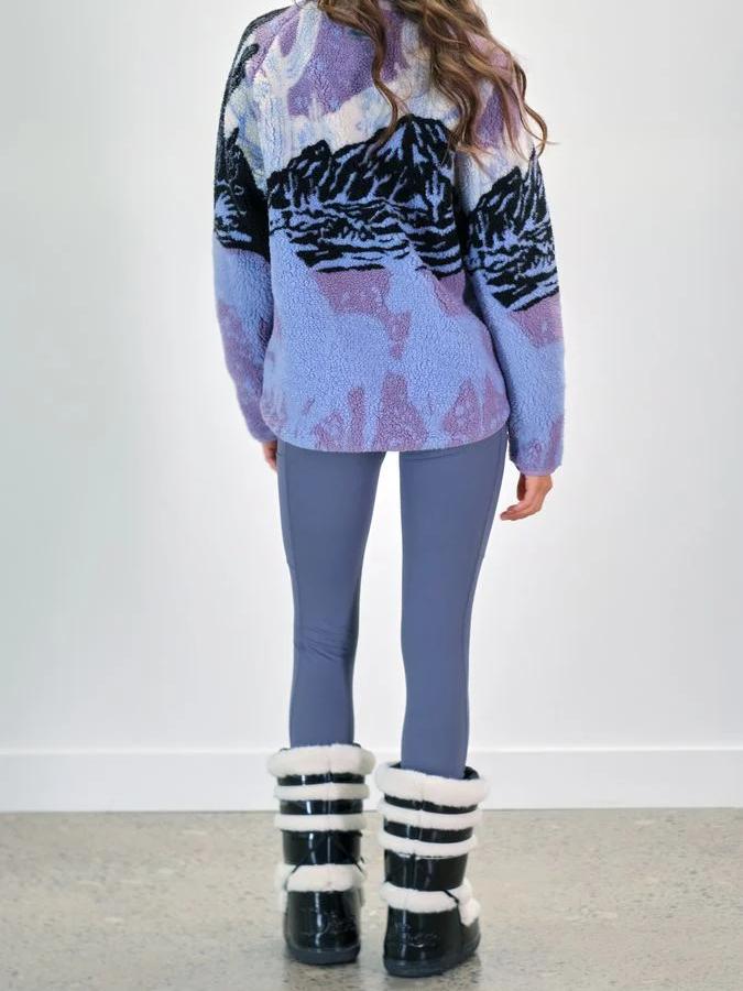PRINTED SHERPA FLEECE