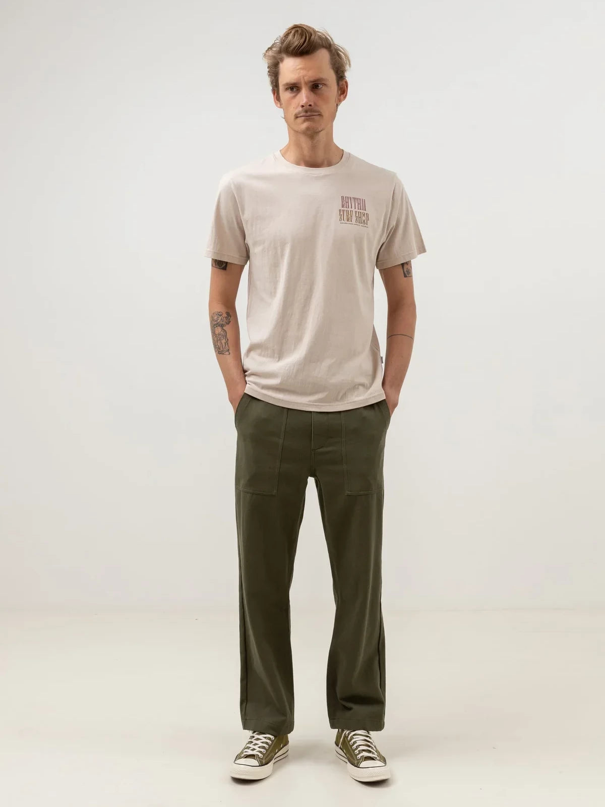 RHYTHM UTILITY TROUSER OLIVE