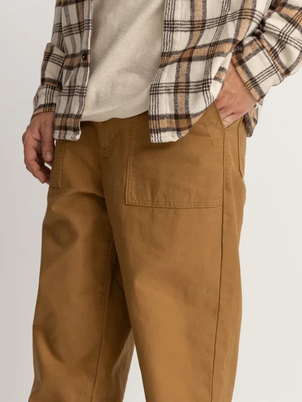 RHYTHM FIELD TROUSER TOBACCO