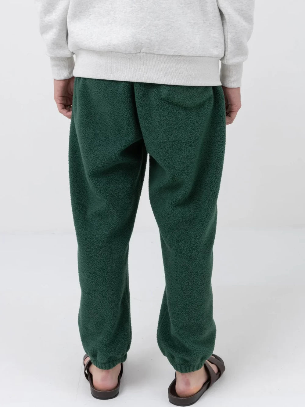 RHYTHM REVERSE FLEECE PANT KELP