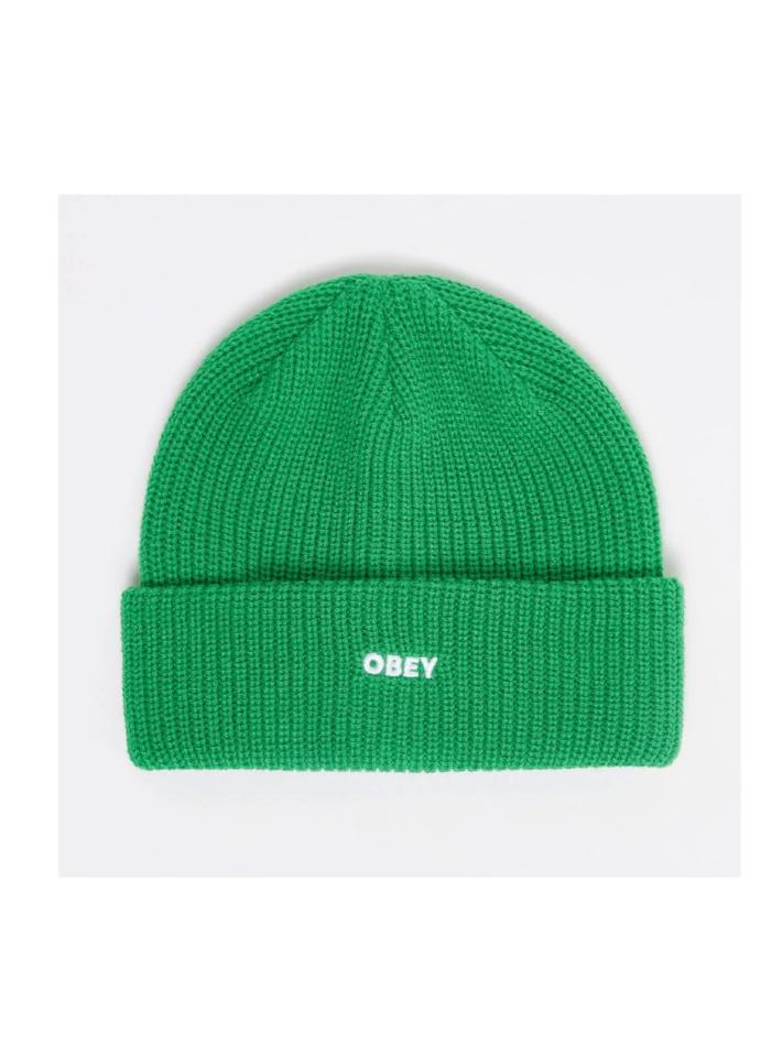 OBEY FUTURE BEANIE FERN GREEN
