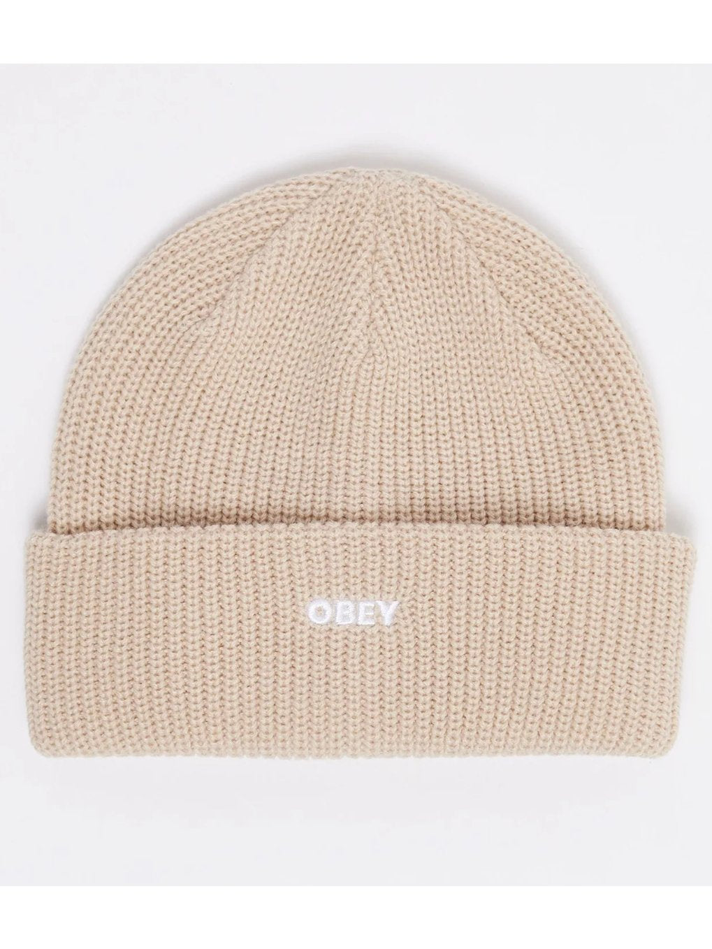 OBEY FUTURE BEANIE SILVER GREY