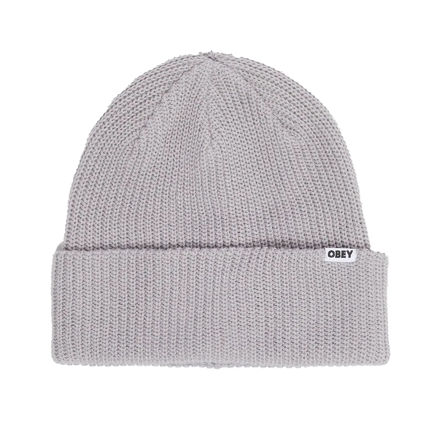 OBEY BOLD ORGANIC BEANIE ULTIMATE GREY