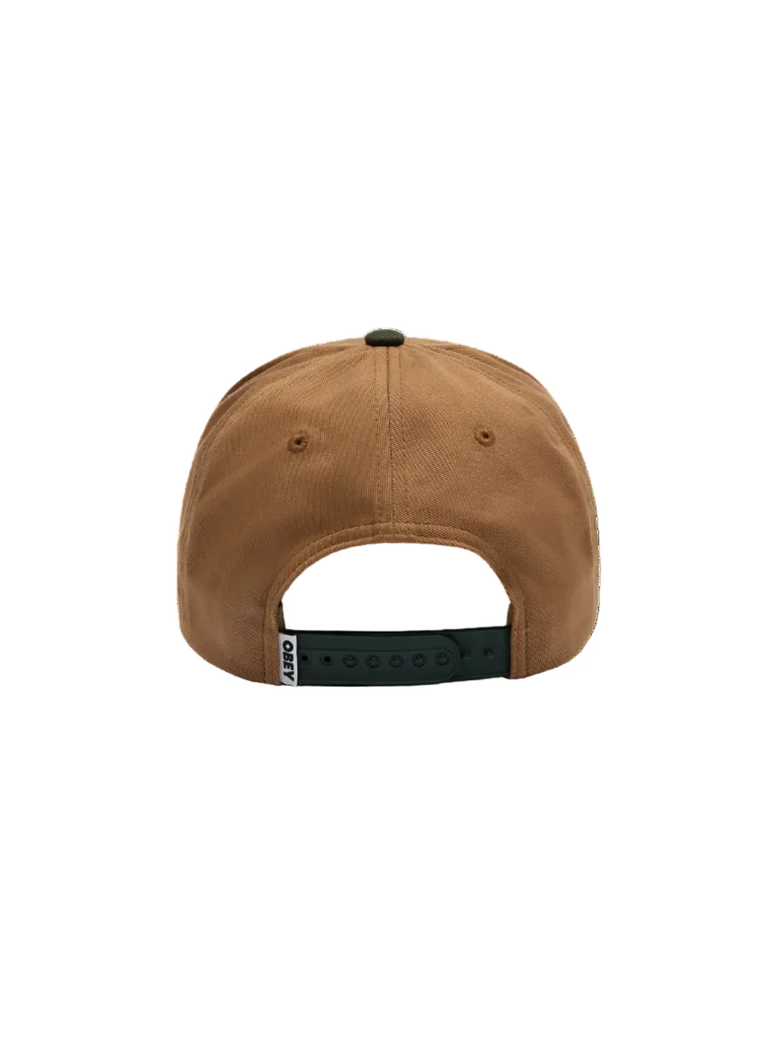 OBEY RANCH 5 PANEL SNAPBACK DEEP FOREST