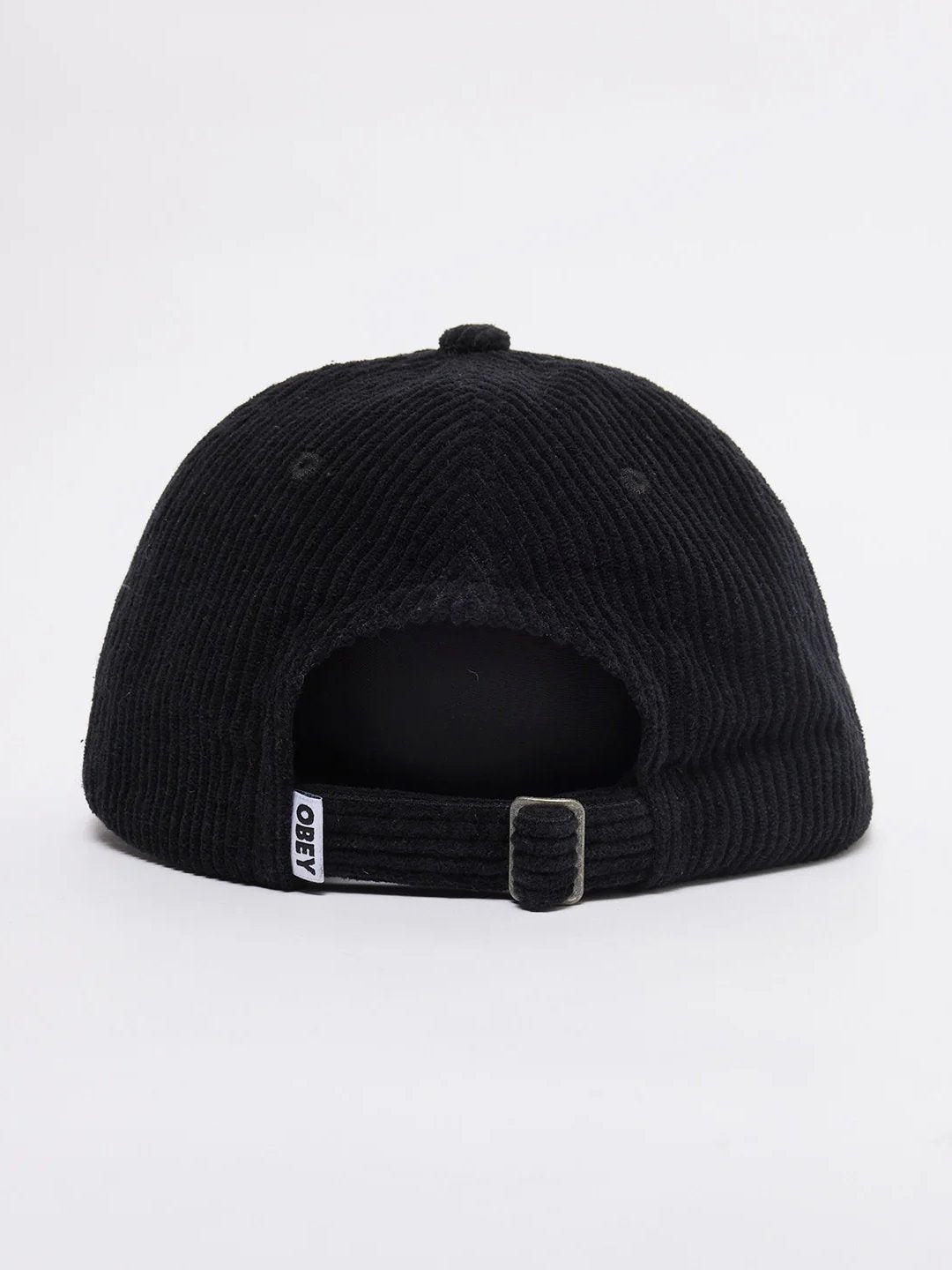 OBEY ELLIS 6 PANEL STRAPBACK BLACK