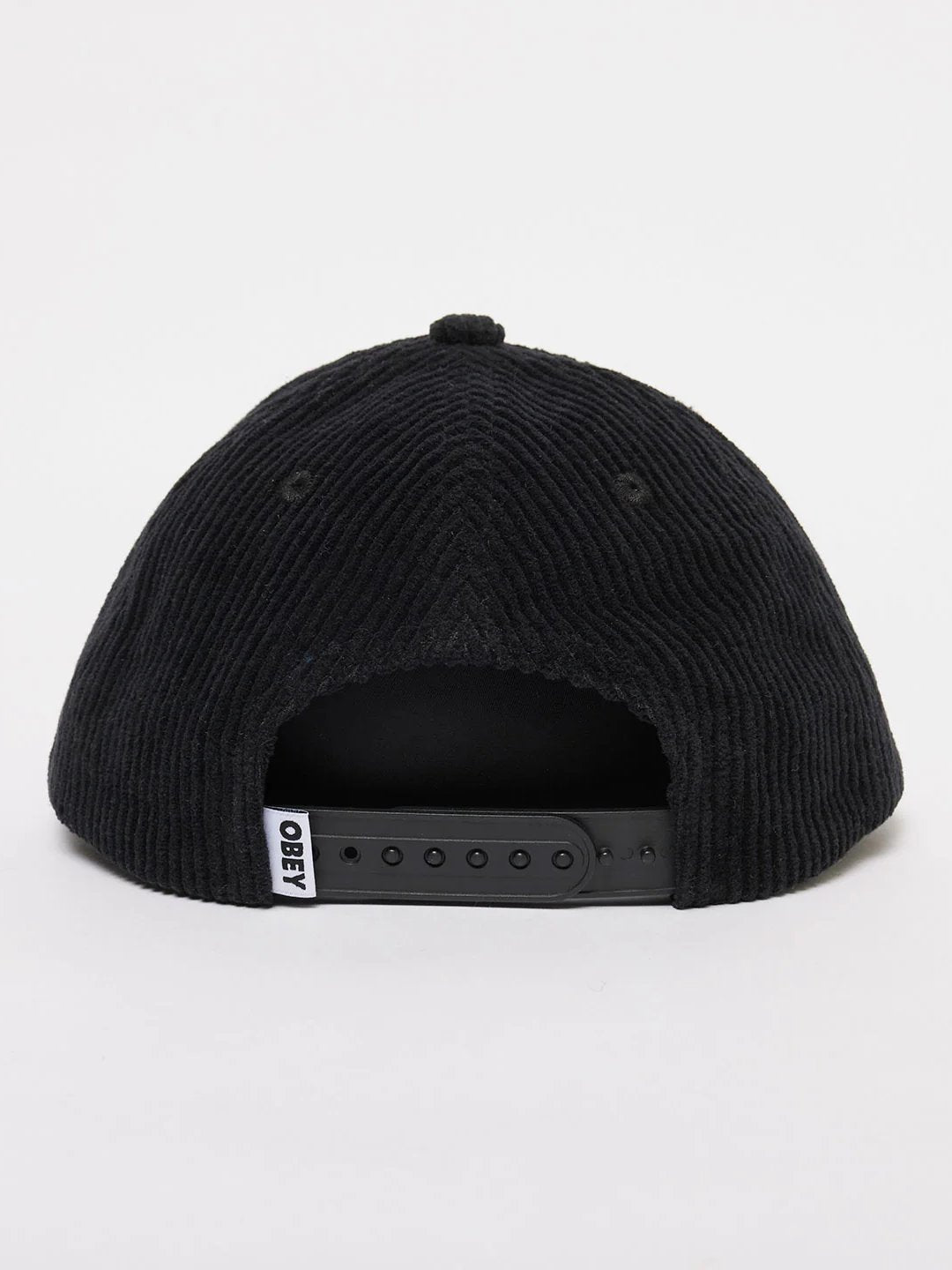 OBEY WIZARD 6 PANEL SNAPBACK BLACK