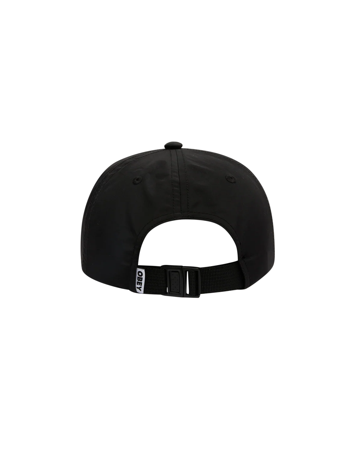 DANCE STUDIO NYLON 6 PANEL HAT BLACK
