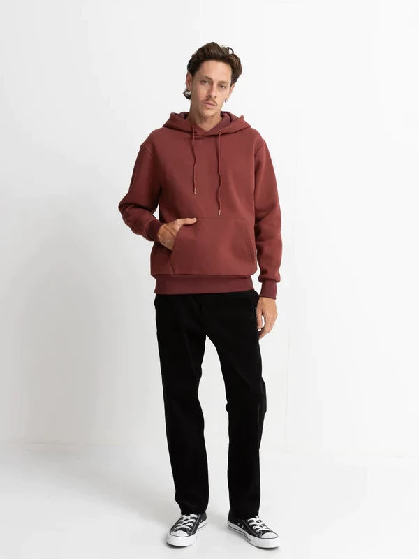 RHYTHM HEAVYWEIGHT FLEECE HOOD BRICK