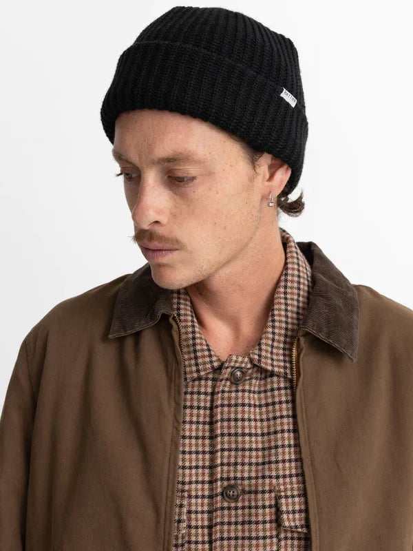 RHYTHM WORN PATH BEANIE BLACK