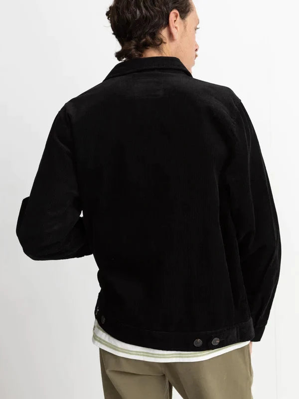 RHYTHM CORD UTILITY JACKET BLACK 