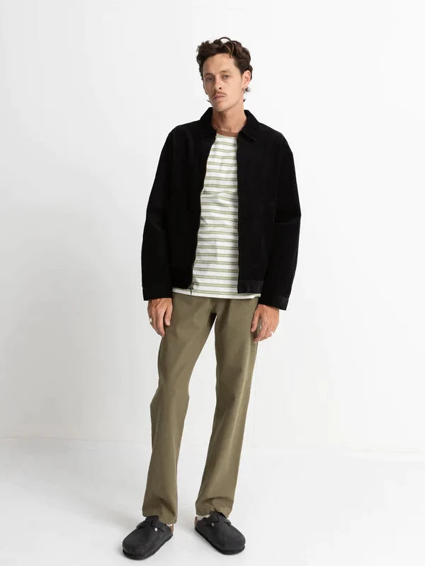 RHYTHM CORD UTILITY JACKET BLACK