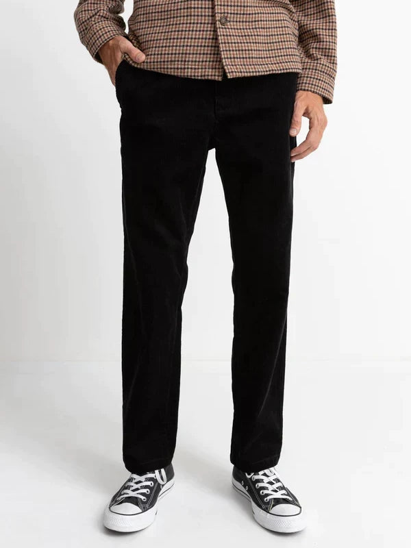 RHYTHM CORD TROUSER BLACK