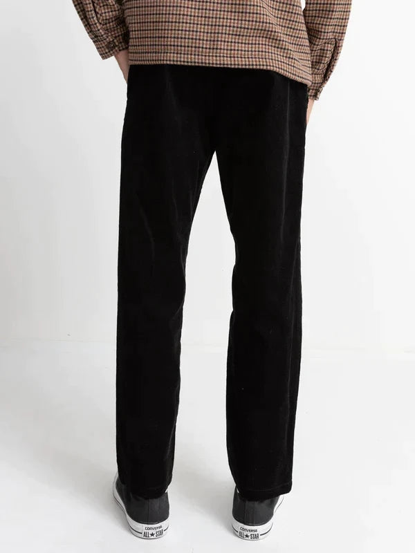 RHYTHM CORD TROUSER BLACK