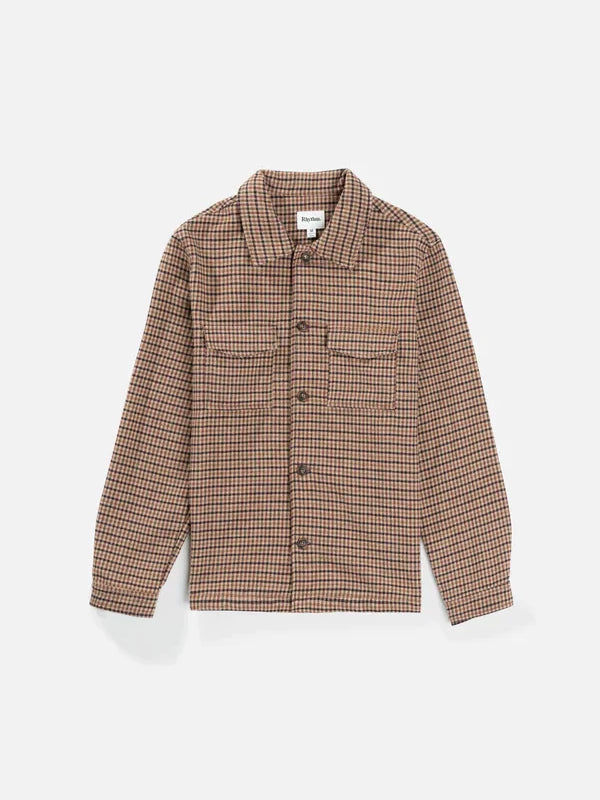 RHYTHM CHECK OVERSHIRT DAWN