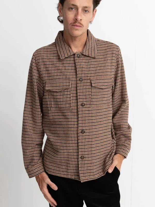 RHYTHM CHECK OVERSHIRT DAWN