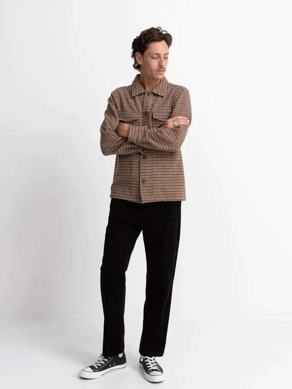 RHYTHM CHECK OVERSHIRT DAWN