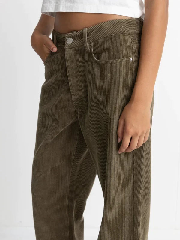 RHYTHM CHLOE LOW RISE PANT SAGE