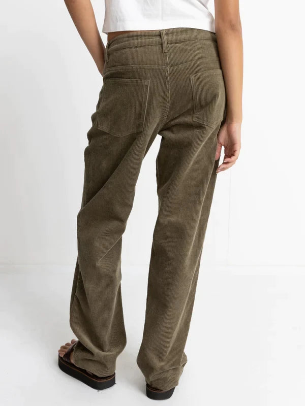 RHYTHM CHLOE LOW RISE PANT SAGE