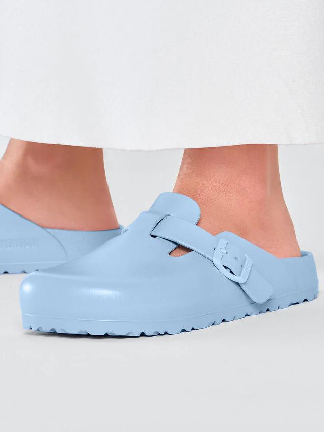 BIRKENSTOCK BOSTON ESSENTIALS EVA WOMEN DUSTY BLUE