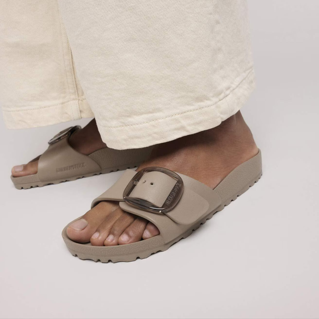 BIRKENSTOCK MADRID BIG BUCKLE EVA GRAY TAUPE
