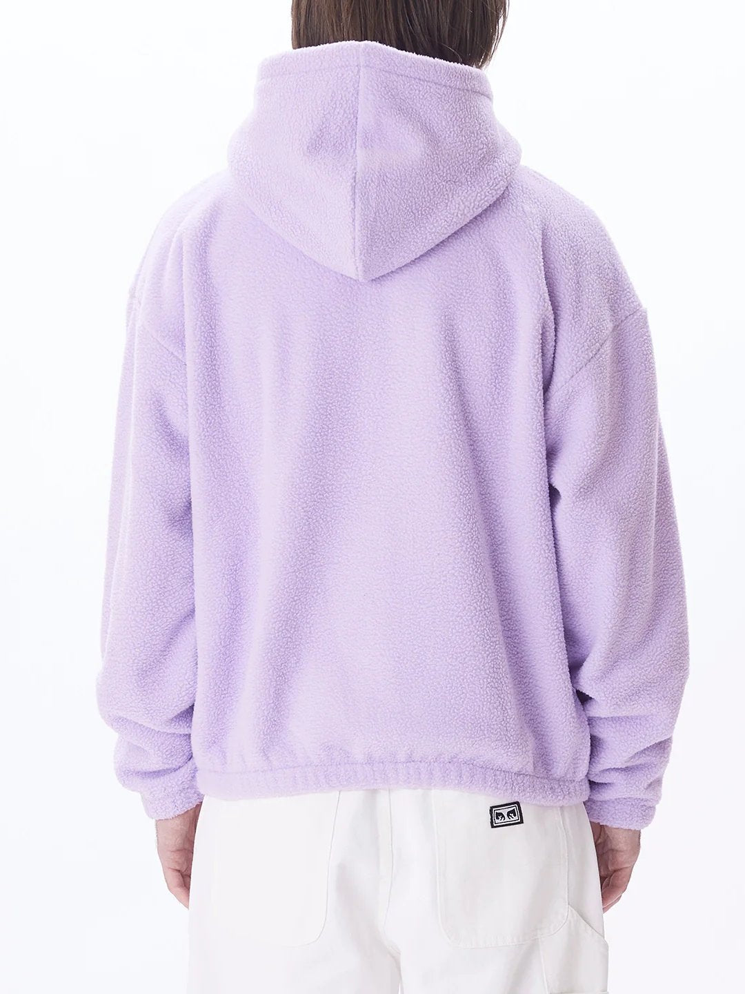 OBEY BOLD POLAR PULLOVER HOOD DIGITAL LAVENDER