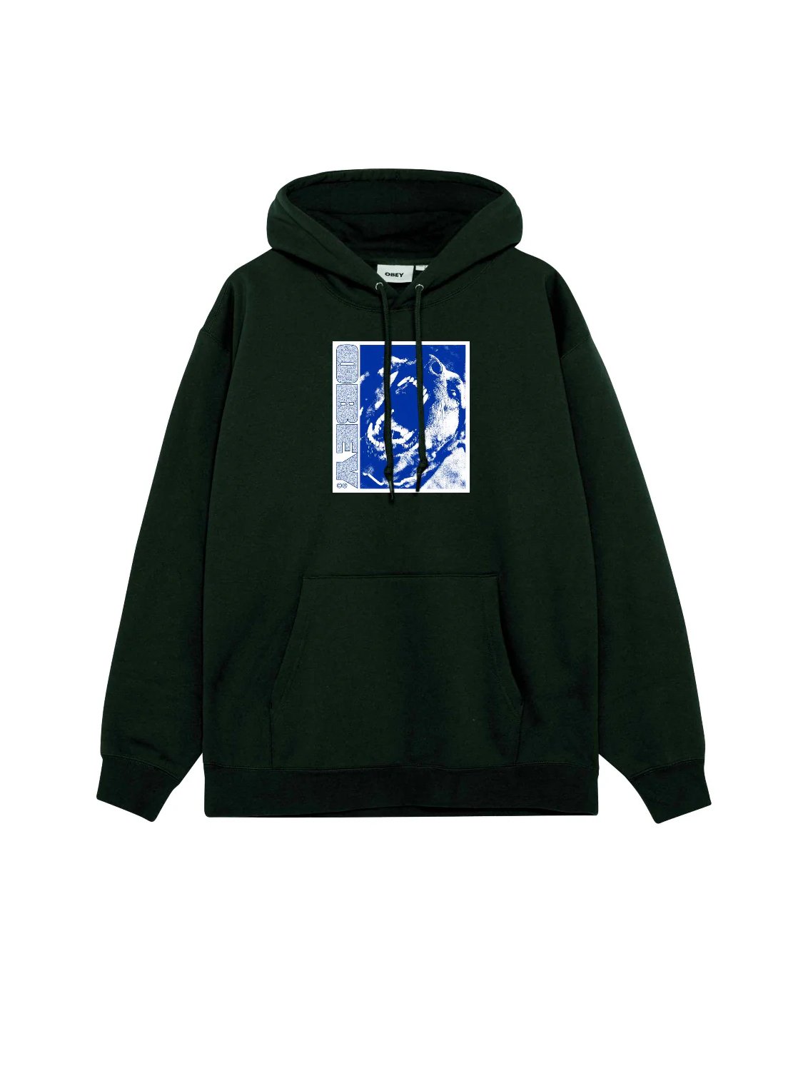 OBEY STAY BACK HOODIE BOTANICAL GARDEN