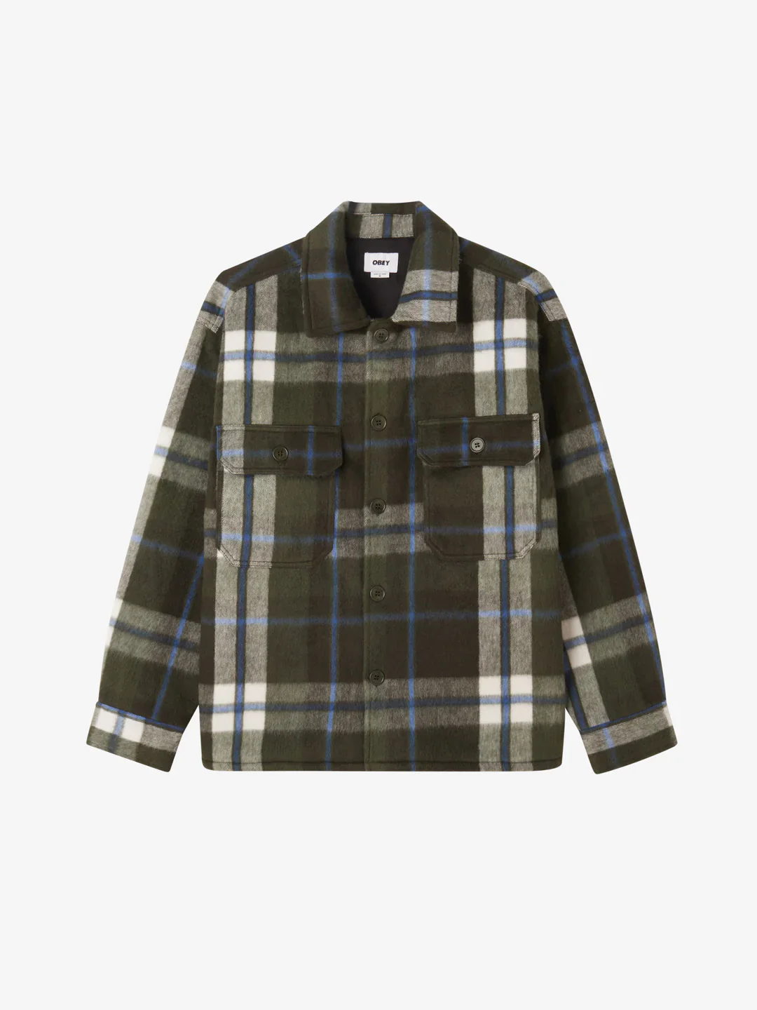 OBEY STANTON SHIRT JACKET ROSIN MULTI