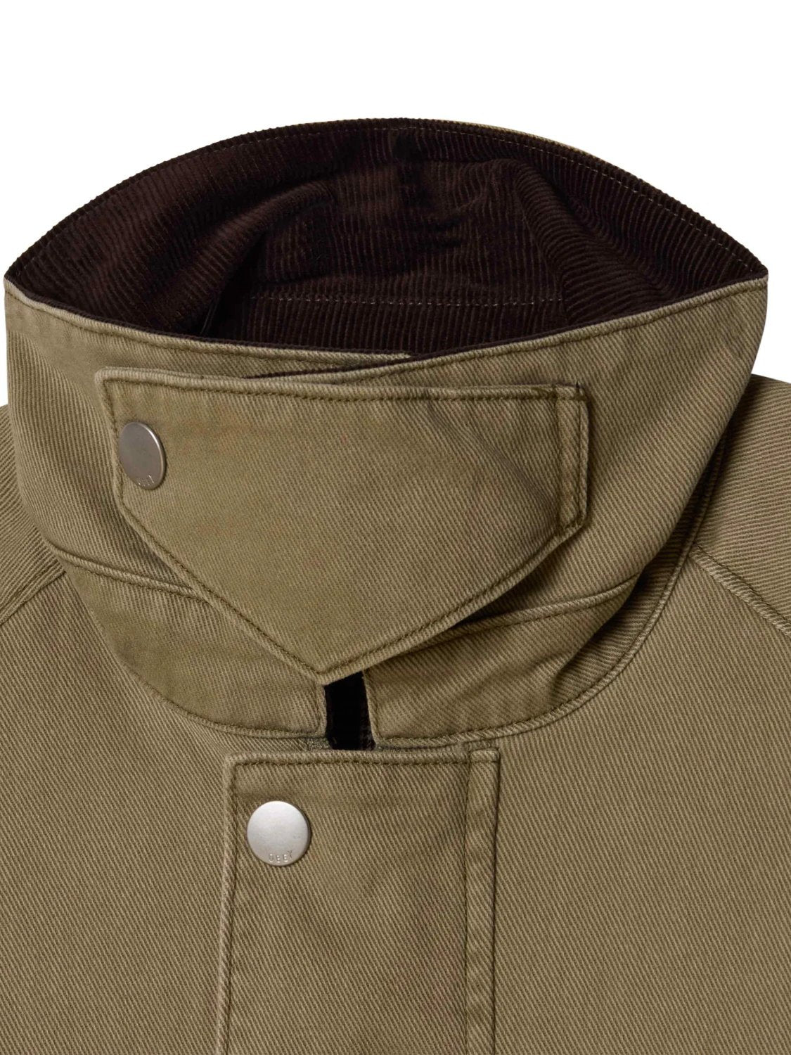 OBEY CADEN WORK JACKET MERMAID FADED WASH