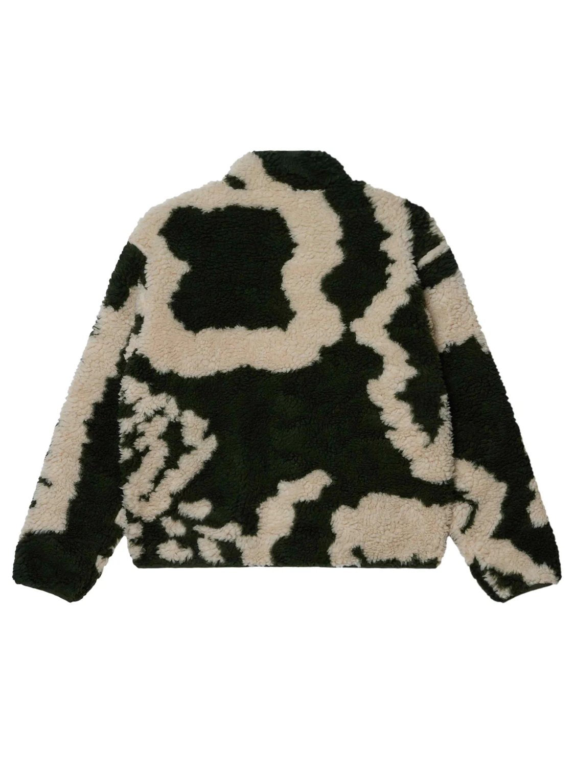 OBEY SHAGGY SHERPA JACKET KOMBU GREEN MULTI