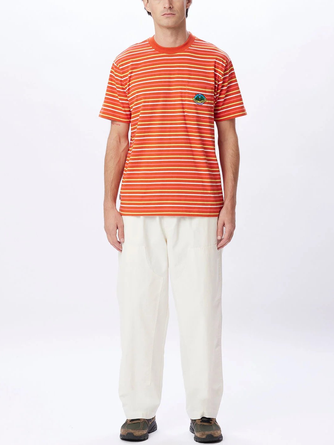 OBEY PLANET POCKET TEE ROOBIOS MULTI