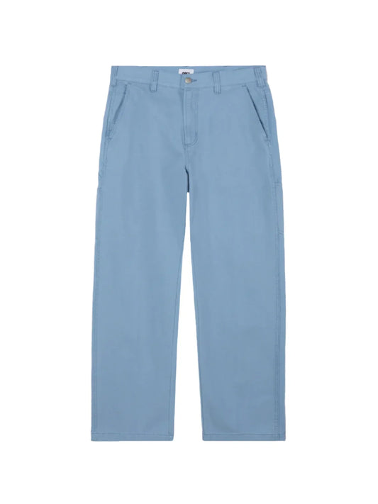 OBEY BIG TIMER CARPENTER PANT CORONET BLUE FADED WASH