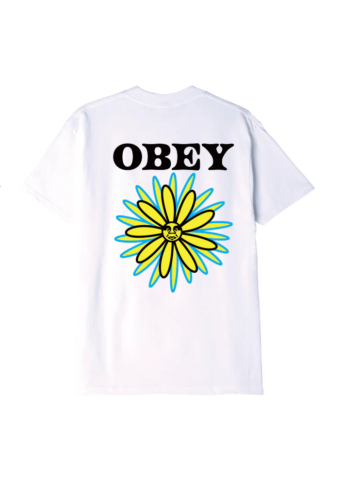 OBEY DAISIES PIGMENT VINTAGE WHITE