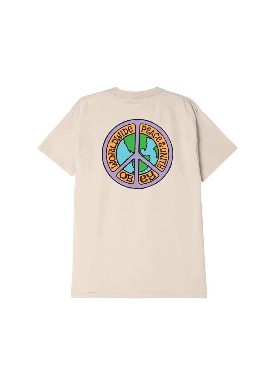 OBEY PEACE & UNITY TEE CREAM
