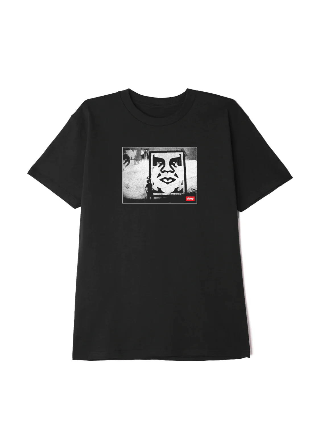OBEY NEW YORK PHOTO BLACK