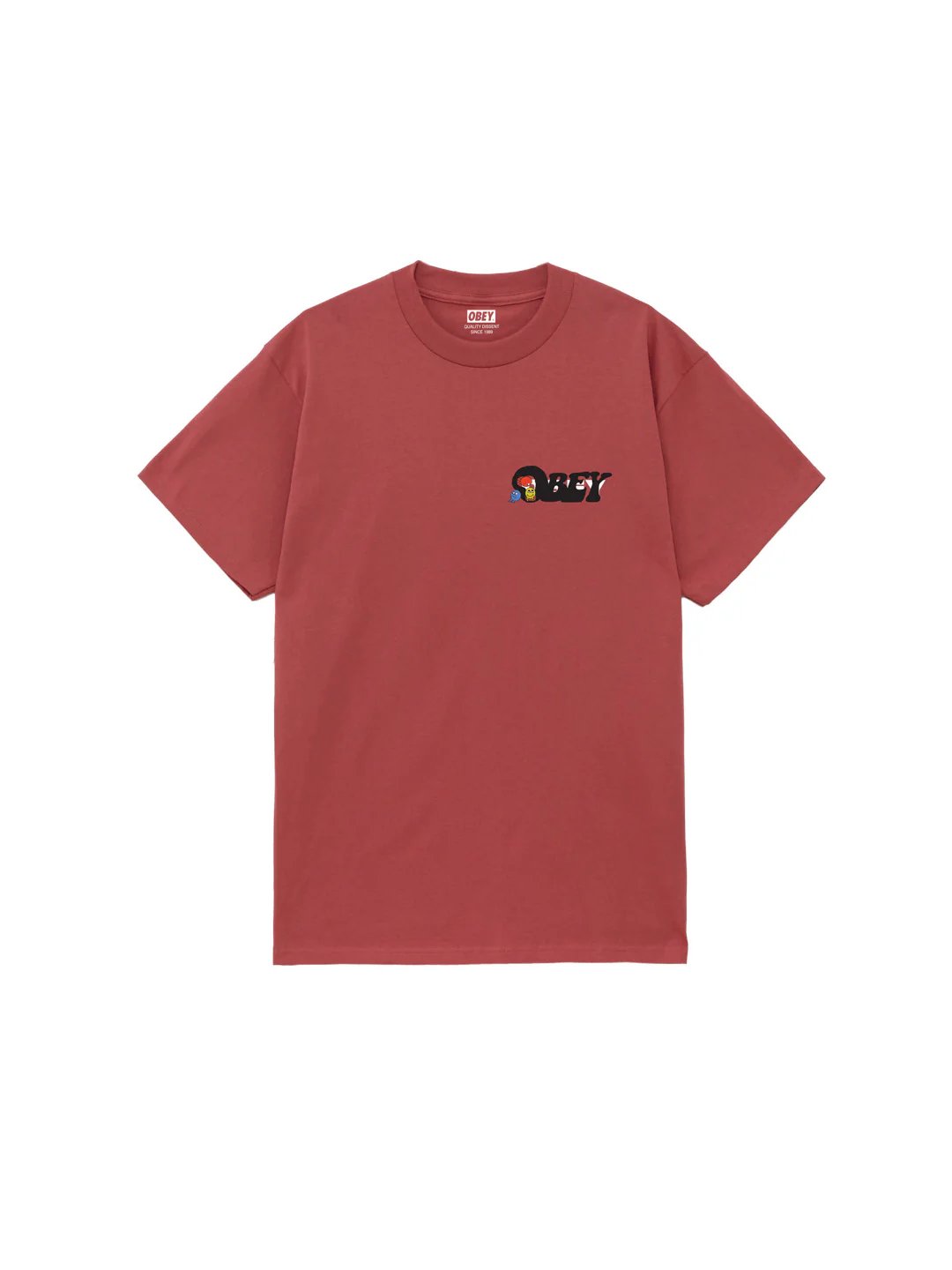 OBEY EARTH DROP OUT MINERAL RED