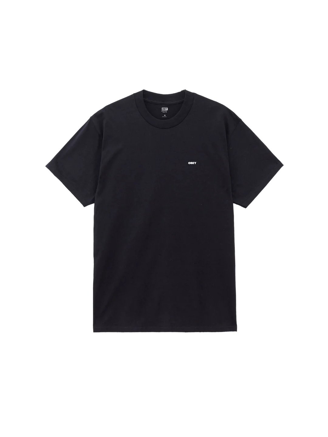 OBEY WARNING SIGN CLASSIC T-SHIRT BLACK