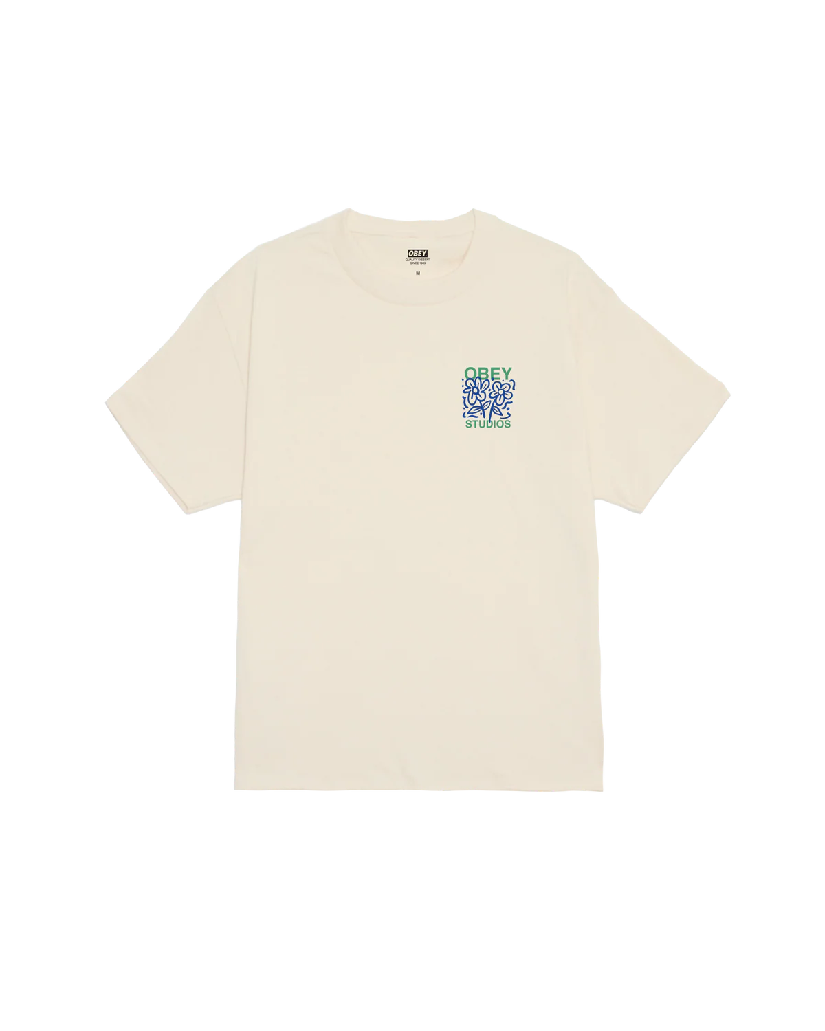 OBEY GROWN WITH LOVE CLASSIC T-SHIRT CREAM