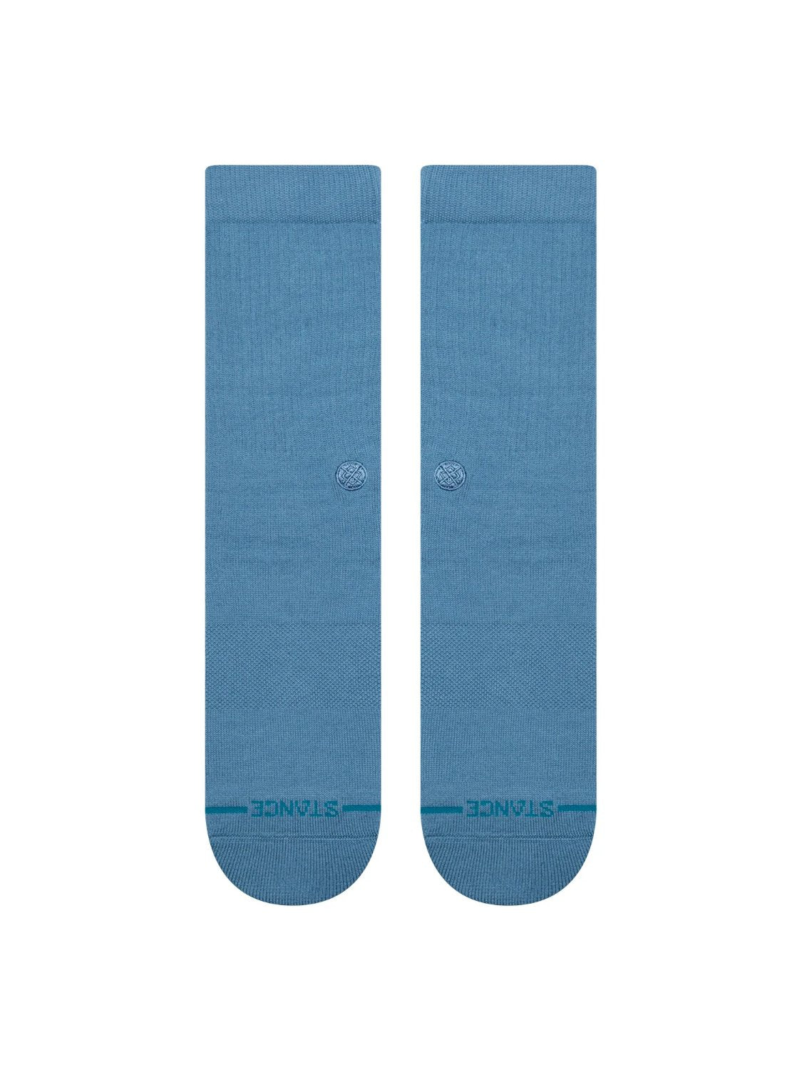 STANCE ICON CREW SOCKS BLUESTEEL