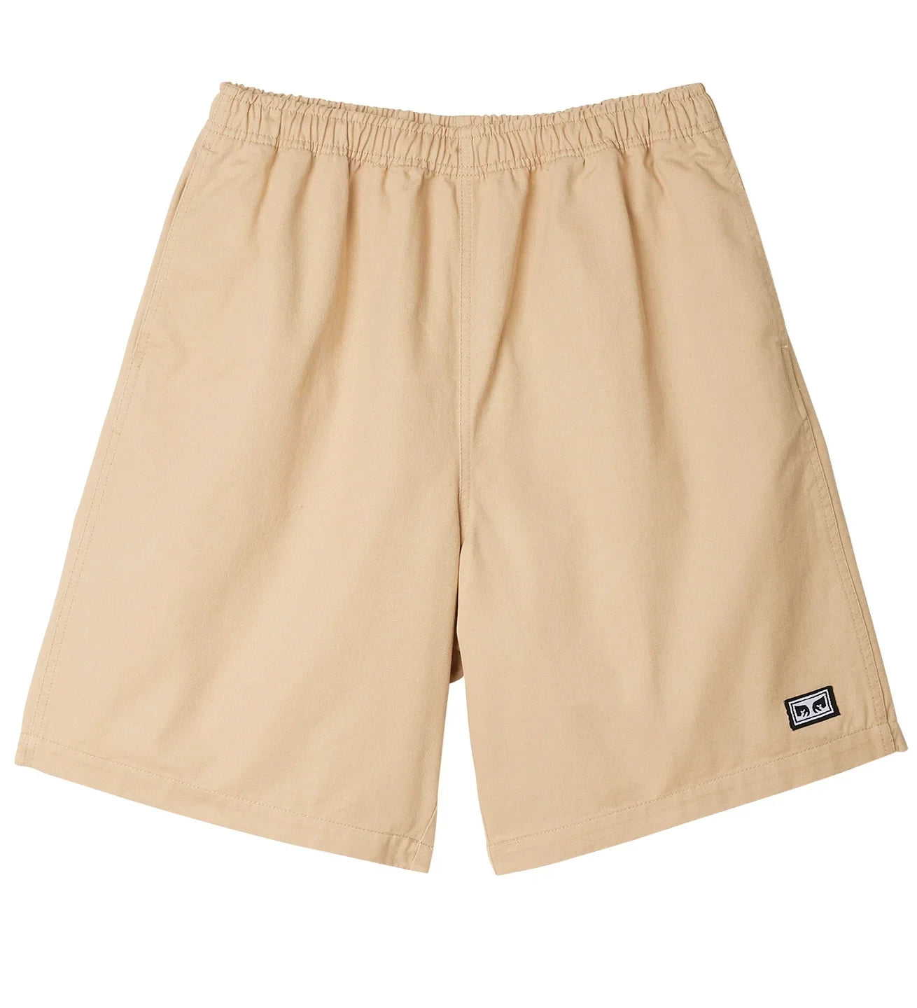 OBEY EASY RELAXED TWILL SHORT IRISH CREAM