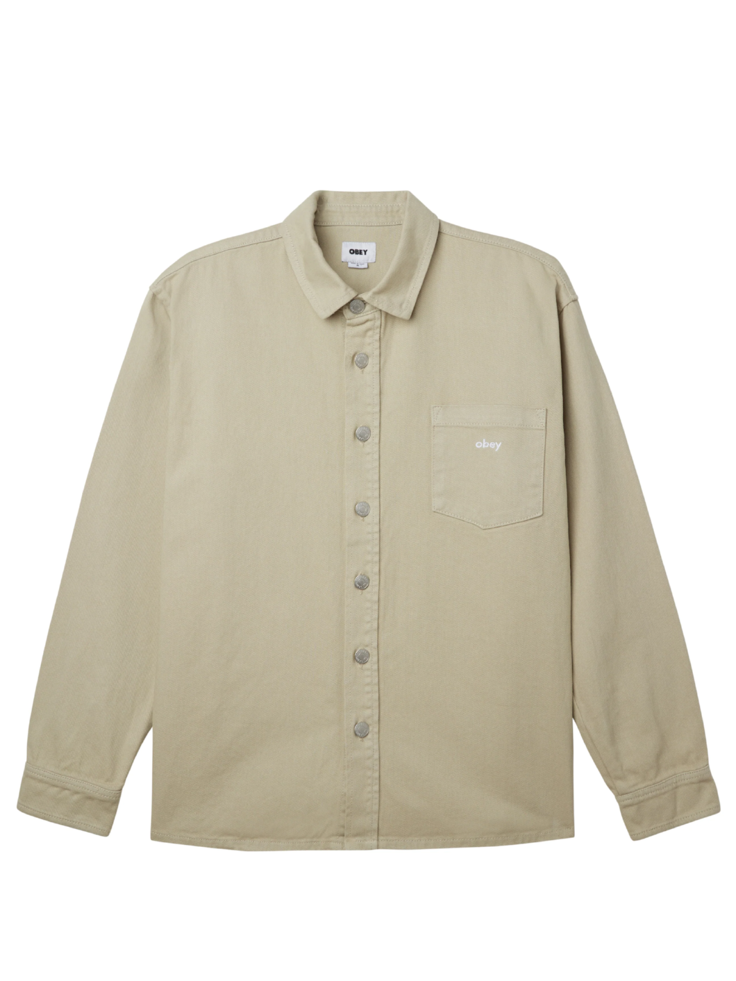 OBEY MAGNOLIA SHIRT CLAY