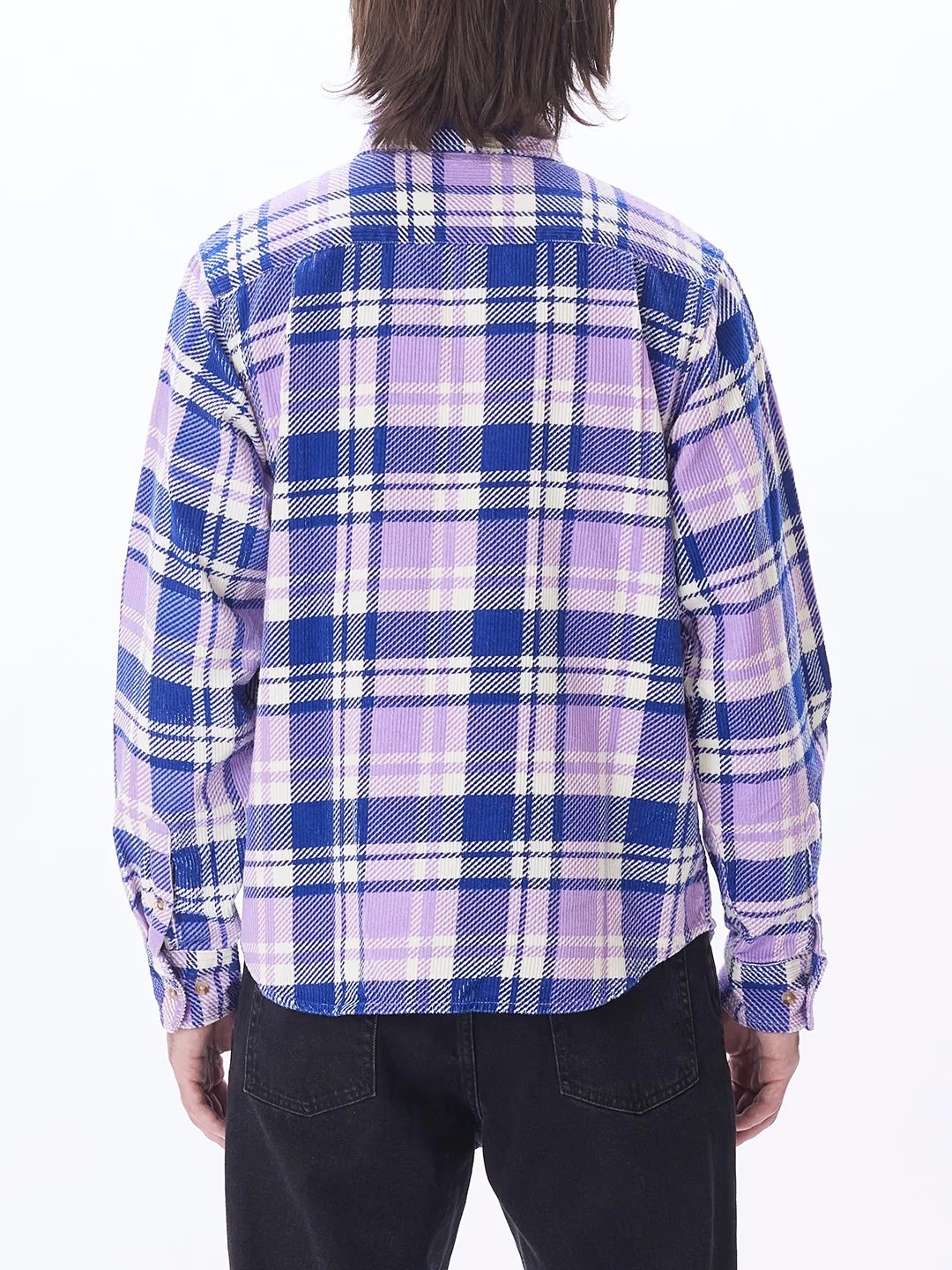 OBEY BENNY CORD WOVEN PURPLE ROSE MULTI