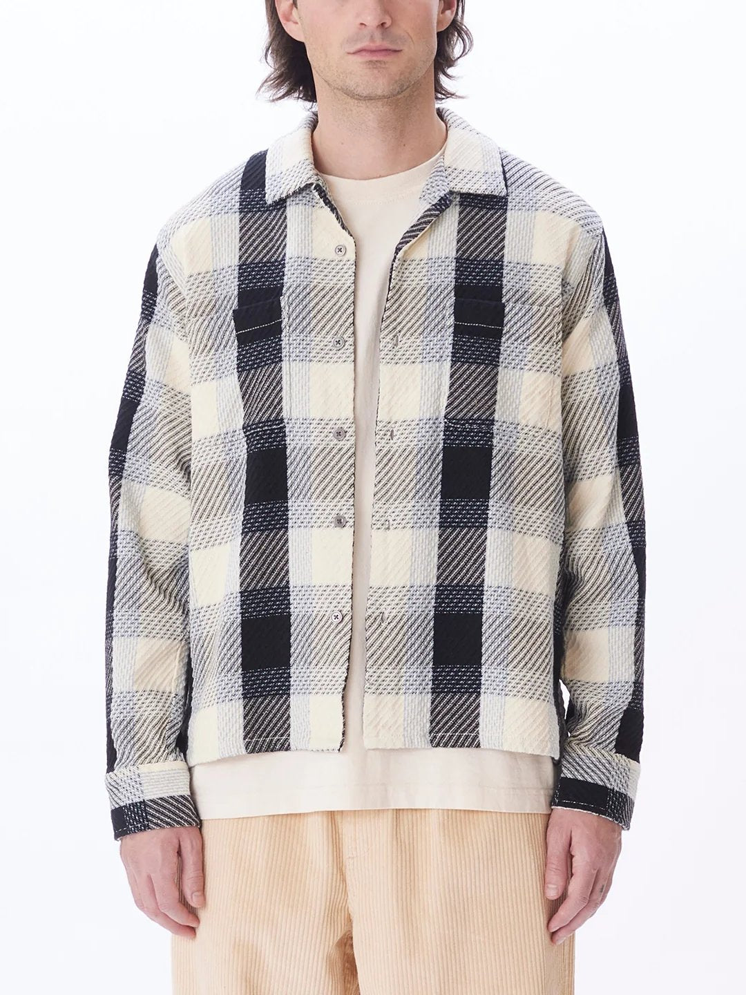 OBEY BRUCE WOVEN UNBLEACHED MULTI