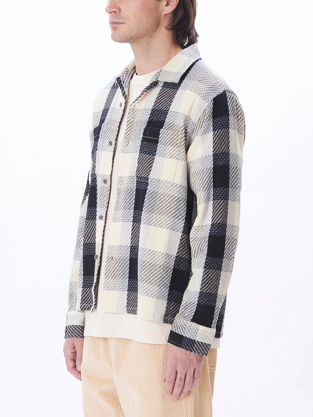 OBEY BRUCE WOVEN UNBLEACHED MULTI